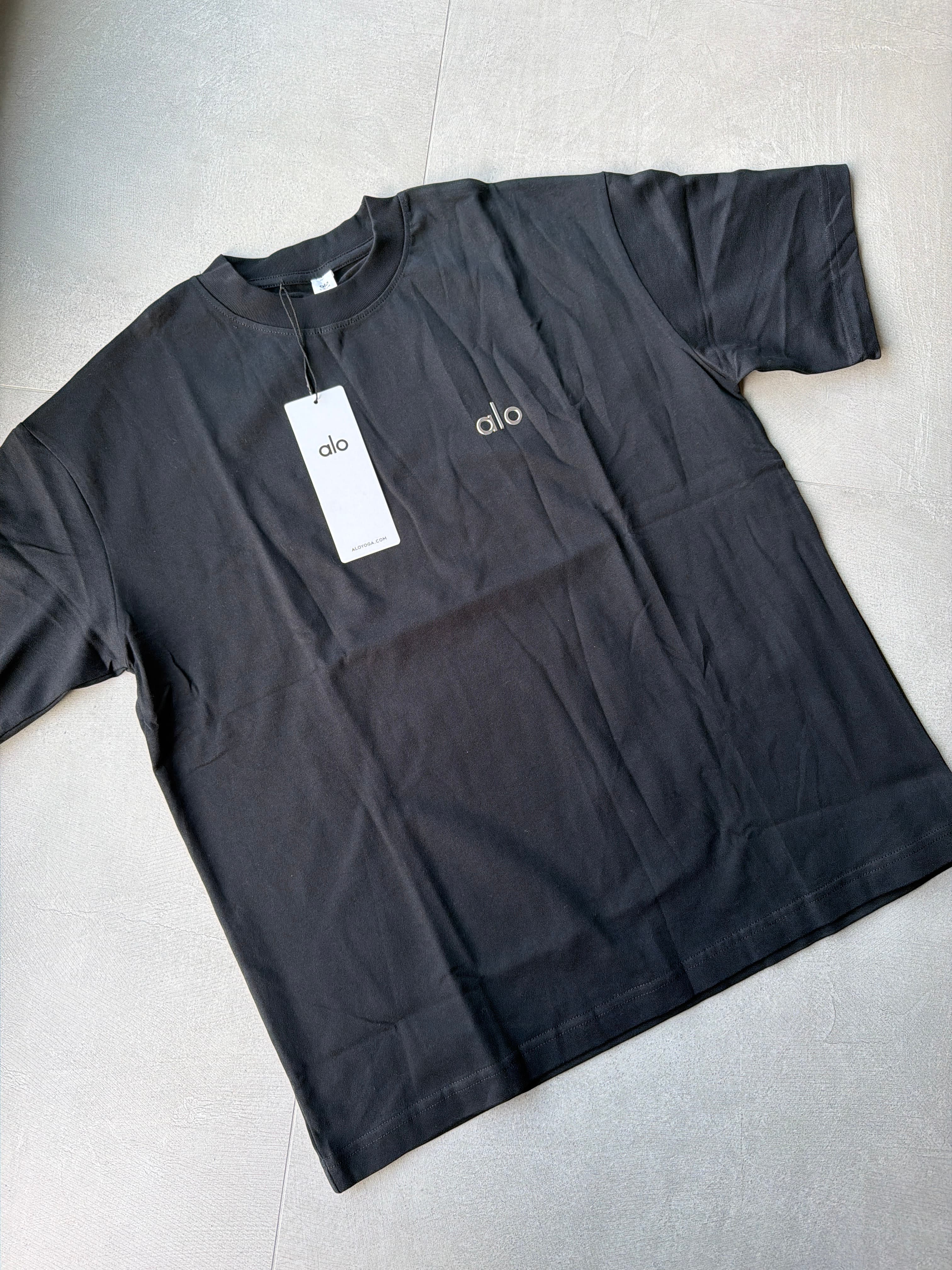 Tee shirt noir oversize 