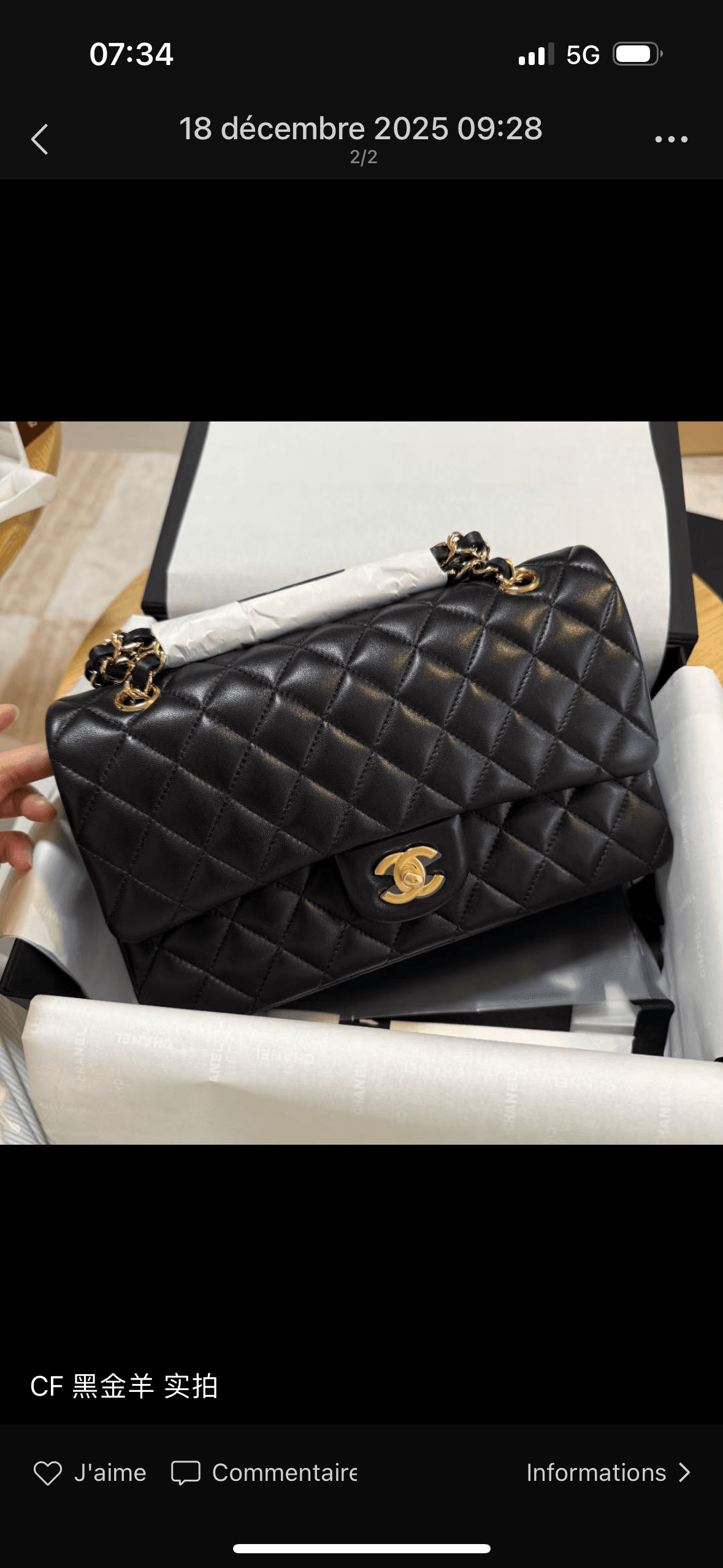 Sac Chanel timeless