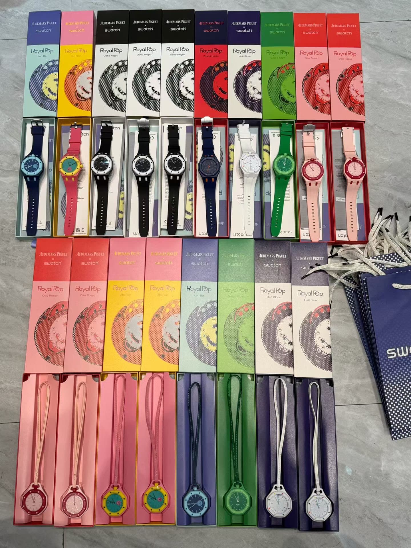 Royal pop Swatch X Audemars piguet