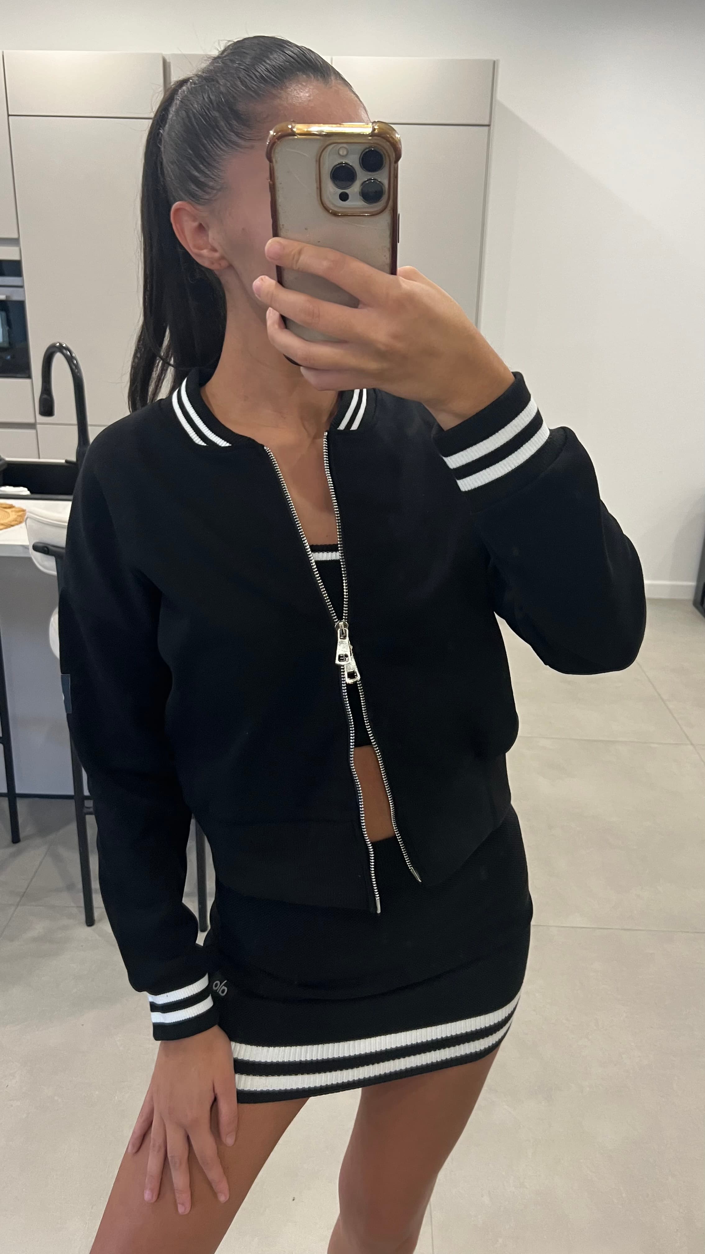 Gilet double zip en maille 