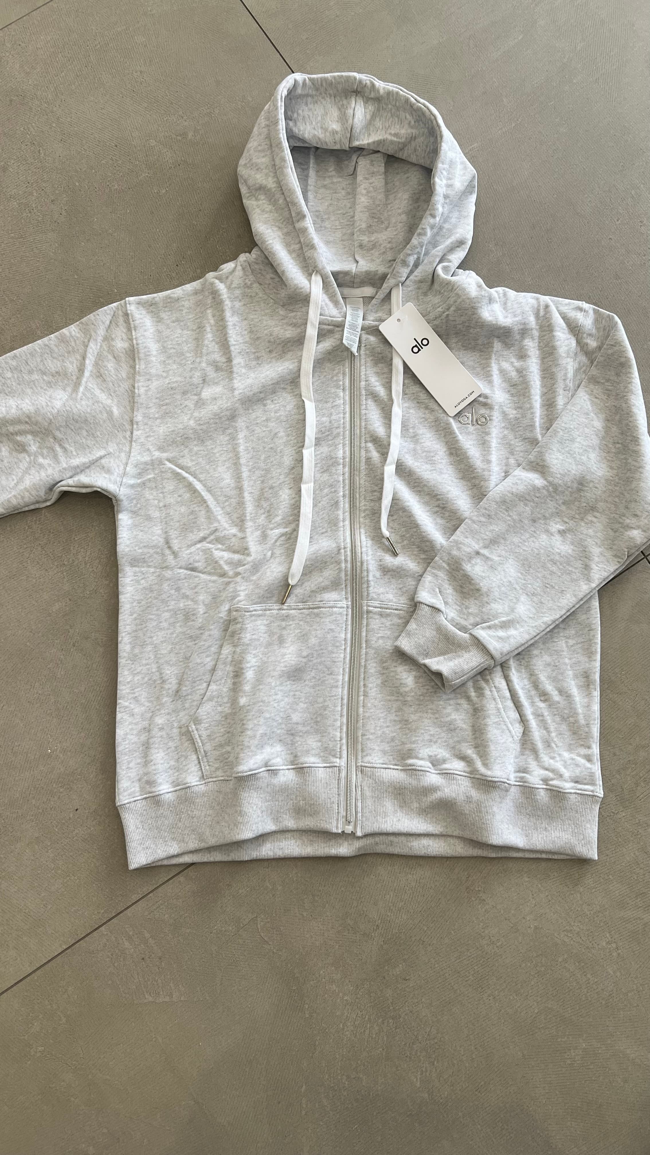 Gilet oversize gris clair 