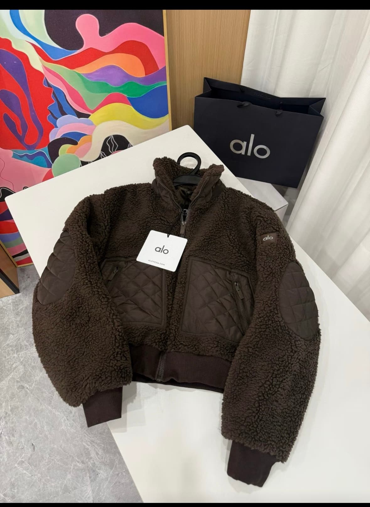 Bomber sherpa choco 