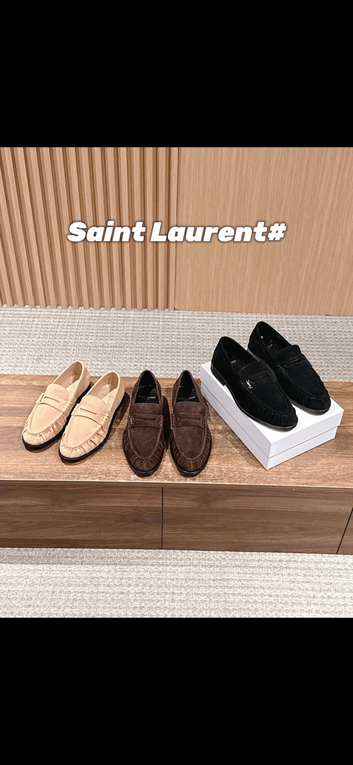 Mocassin ysl
